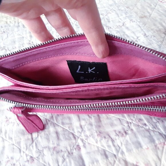 Liebeskind Berlin Leather Multi-Zippered Pouch - Picture 8 of 13